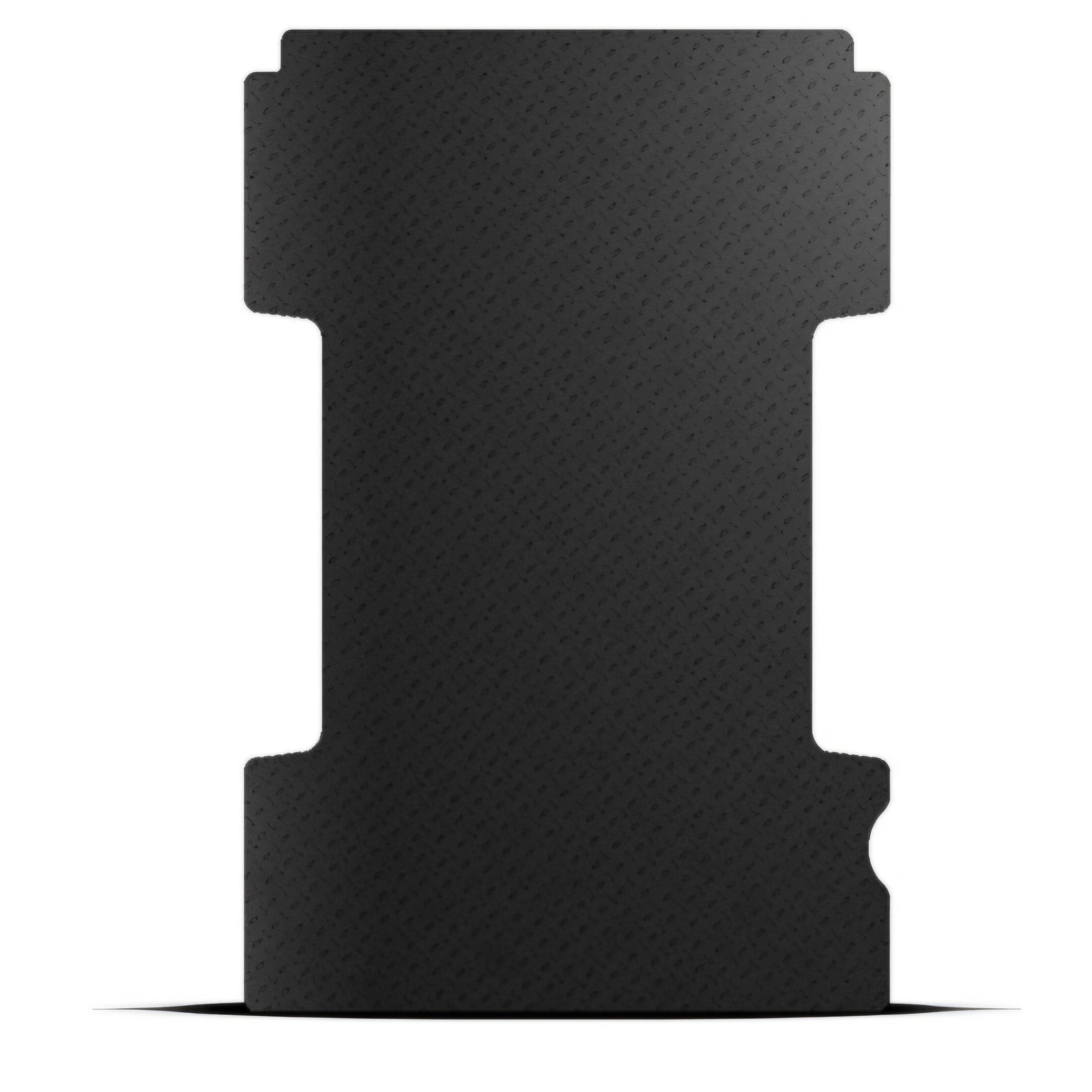 Plate Rubber Truck Bed Mat Black Fits 1987 2010 Dodge / 2011 Ram Dakota 2006-2009 Mitsubishi Raider