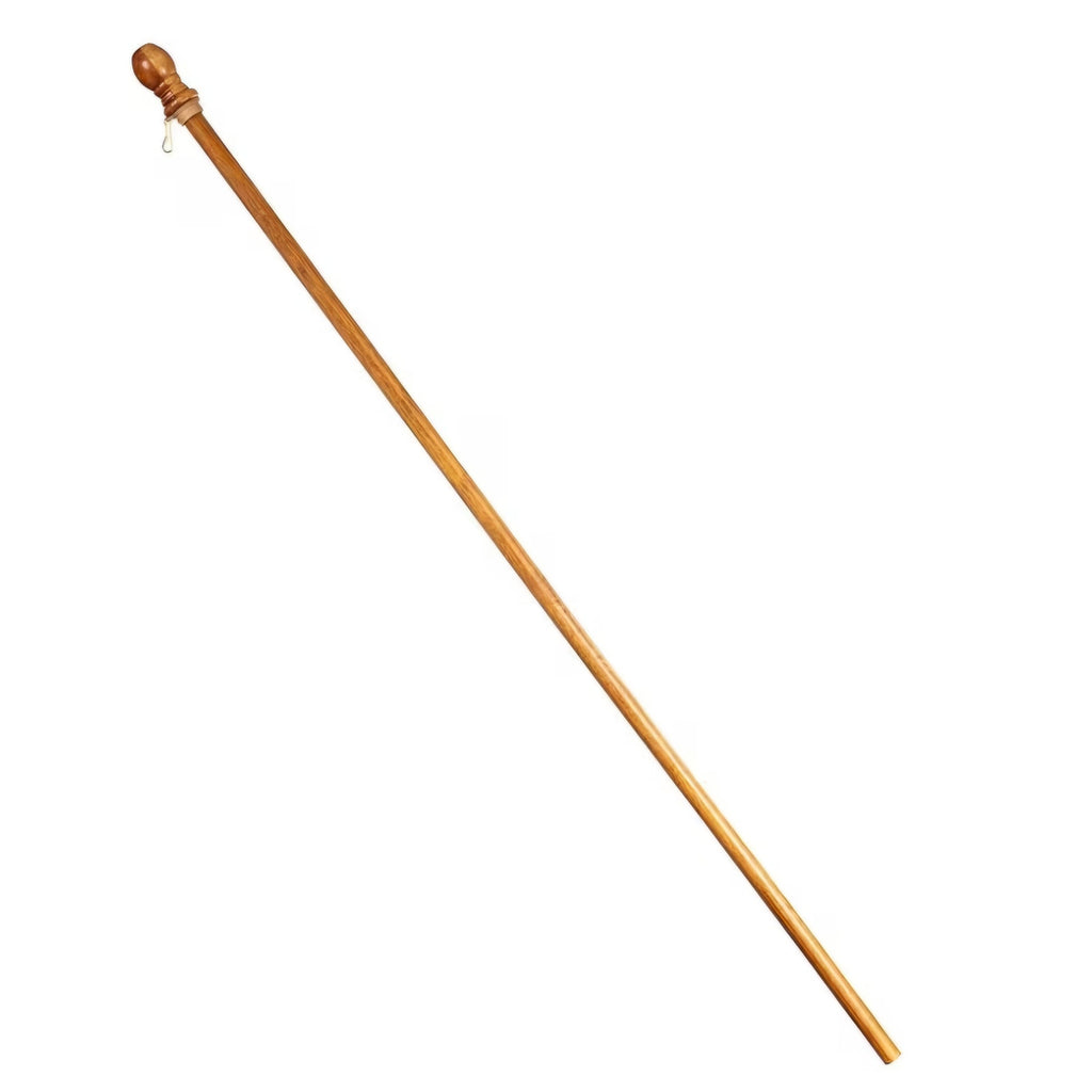 Evergreen Flag 56" Solid Wood Pole for 3x5 American Estate Flag with Pole Sleeve