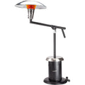 Cuisinart Perfect Position Propane Patio Heater with Hidden Tank and Drink Table, Swivel Arm