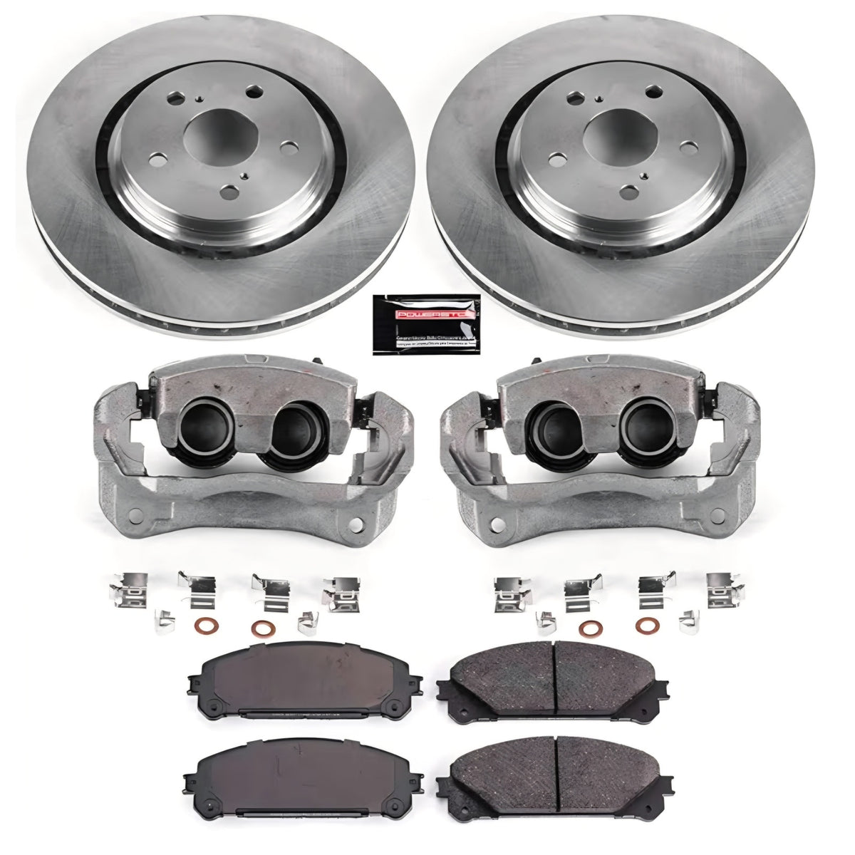 PowerStop Front Brake & Caliper Kit For Lexus RX350 2016-18 | Lexus RX450h 2016-21