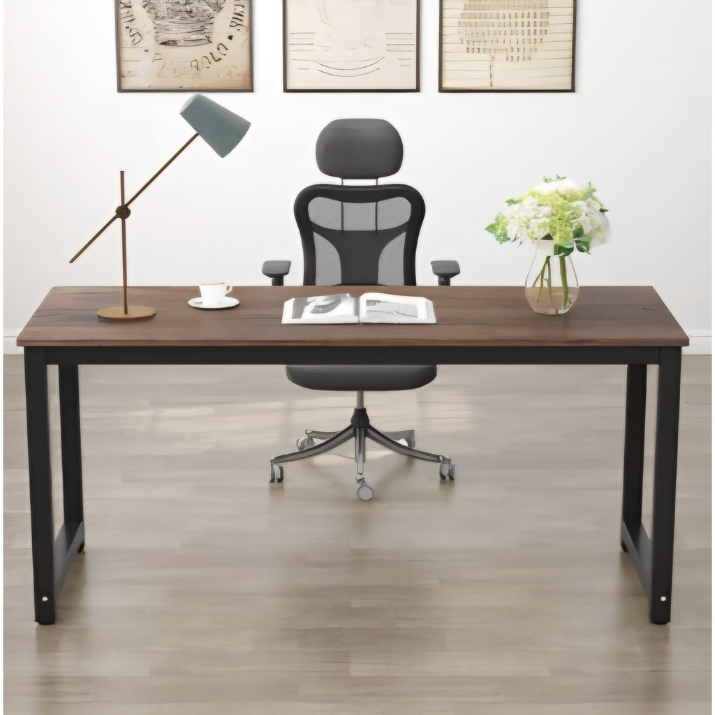 Tribesigns Computer Desk, 63 inch Large Office Desk Computer Table Study Writing Desk