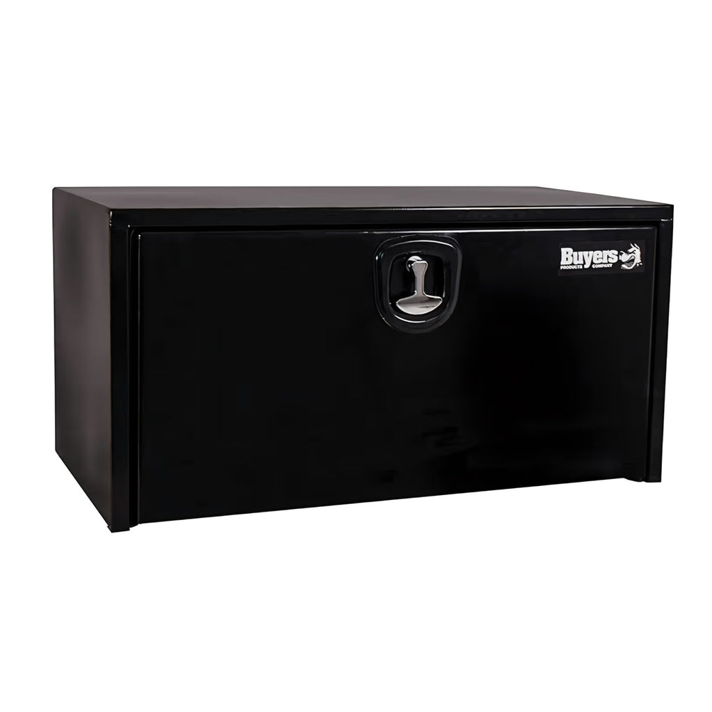 Truck Box with 3‑Point Compression Latch, 14 Ga Powder‑Coated 18x18x36