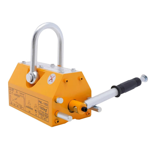 Magnetic Lifter, 2200lbs/1000kg Pulling Capacity, Steel, Neodymium, Lifting Magnet with Release,