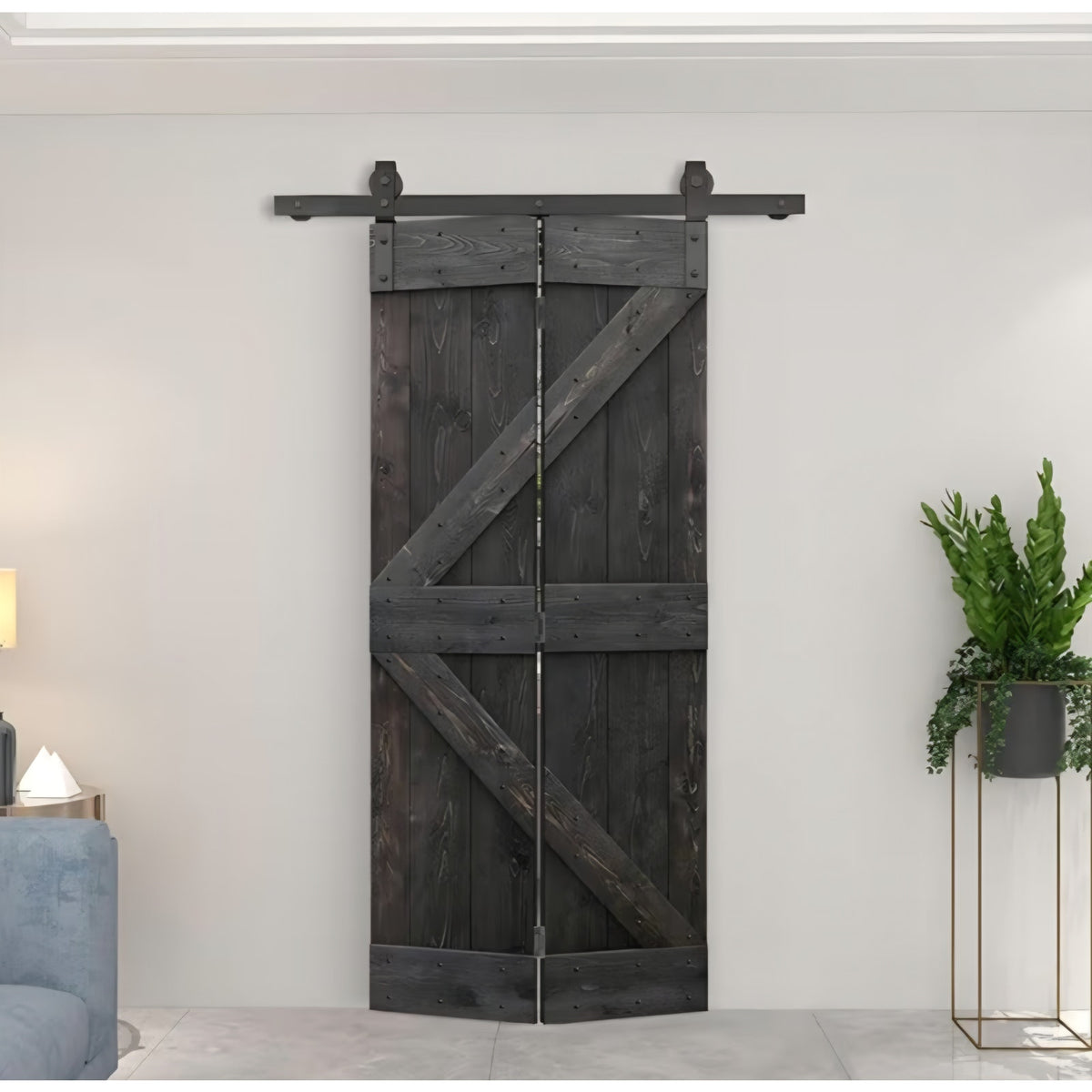 Barn Door with Sliding Hardware Kit