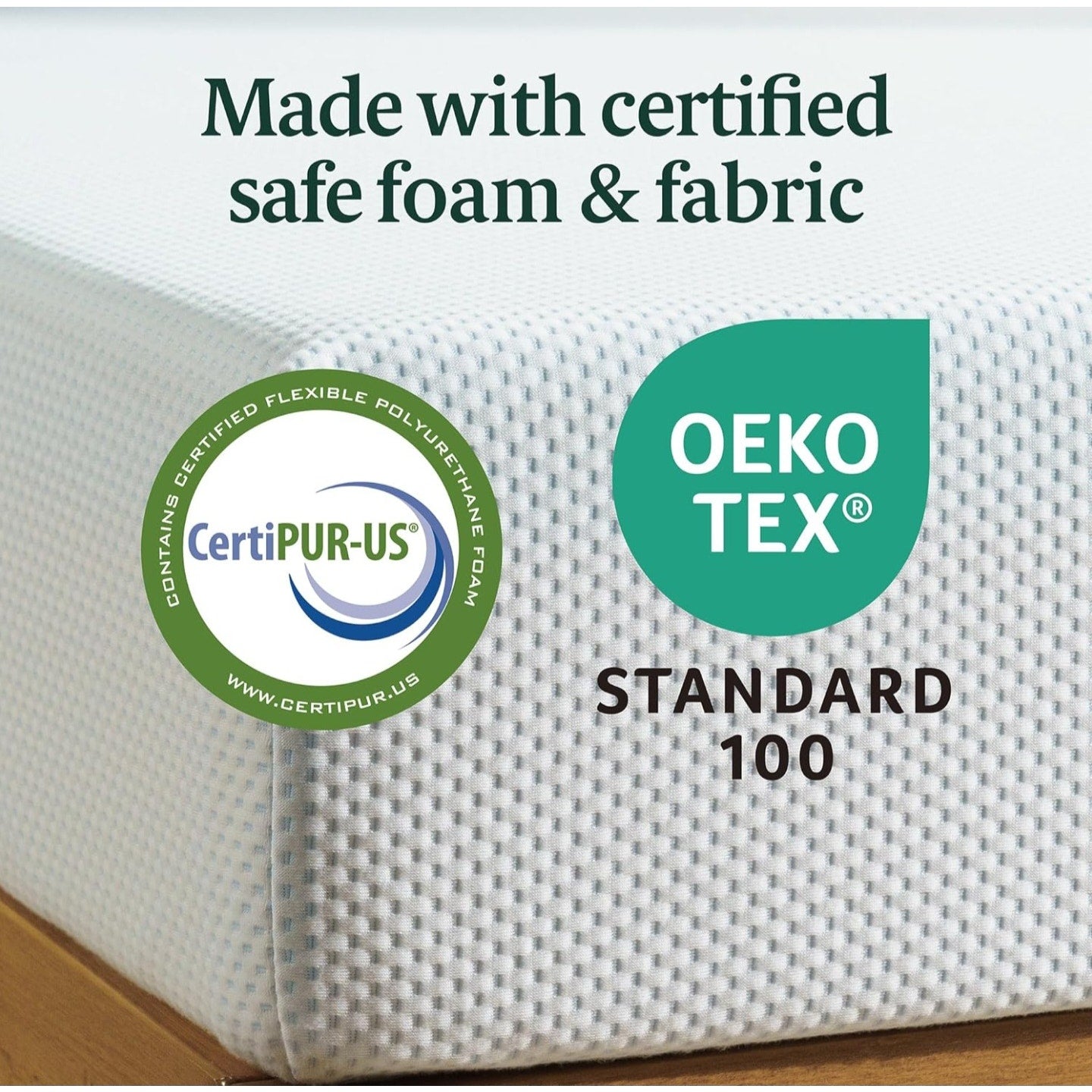 ZINUS 10 Inch Green Tea Cooling Memory Foam Mattress [New Version], Queen, Fiberglass Free,