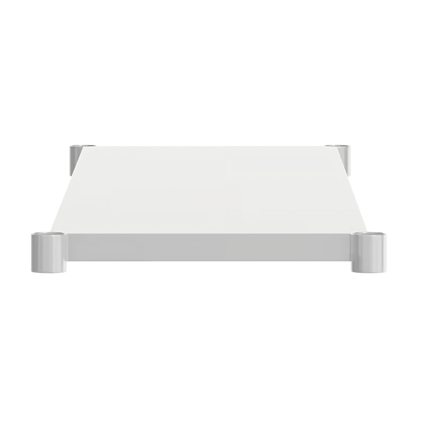 Woodford Galvanized Under Shelf for Prep and Work Tables - Adjustable Lower Shelf for 16" x 65.4"
