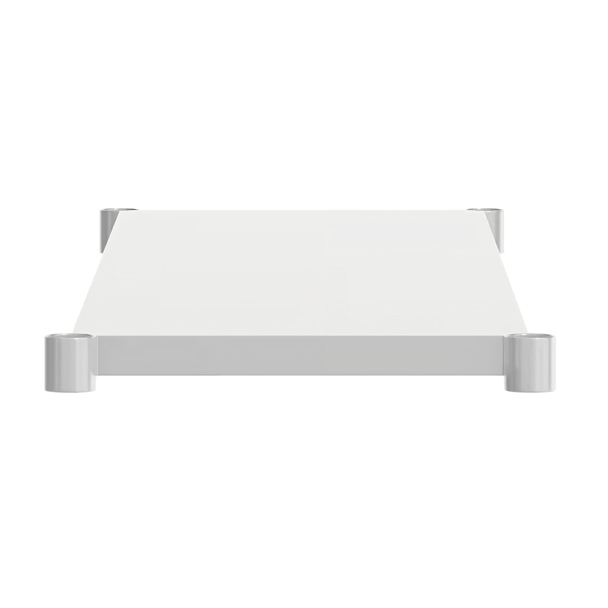 Woodford Galvanized Under Shelf for Prep and Work Tables - Adjustable Lower Shelf for 16" x 65.4"