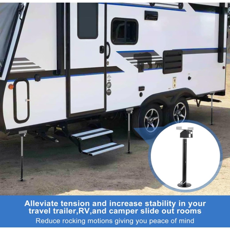 Garvee RV Slide Out Support Jacks (Set of 10) - 50,000lb Heavy Duty Rv Stabilizer Jacks Support