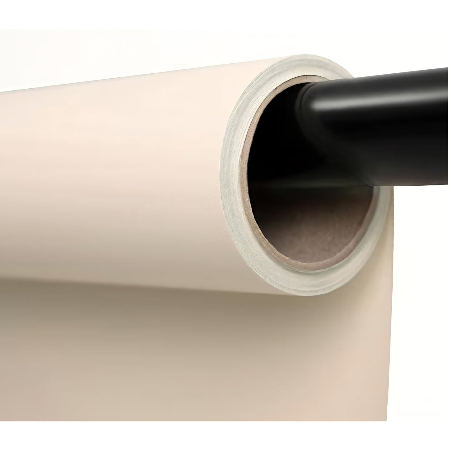 Kate Seamless Paper Backdrop for Photography Beige Cream Backdrop Paper (106.8''x32.8' Ivorine)