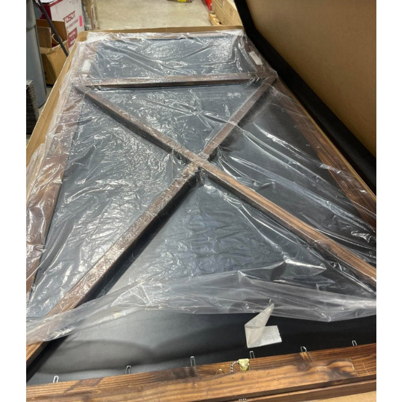 MirrMuse Rustic Farmhouse Full Length Mirror with Stand 71"x32"