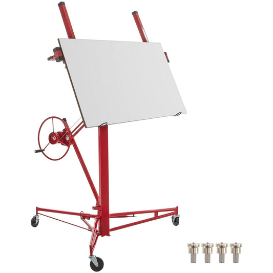 VEVOR Drywall Rolling Lifter Panel, 11ft Sheetrock Lift Drywall Lift, 150lb Weight Capacity Panel