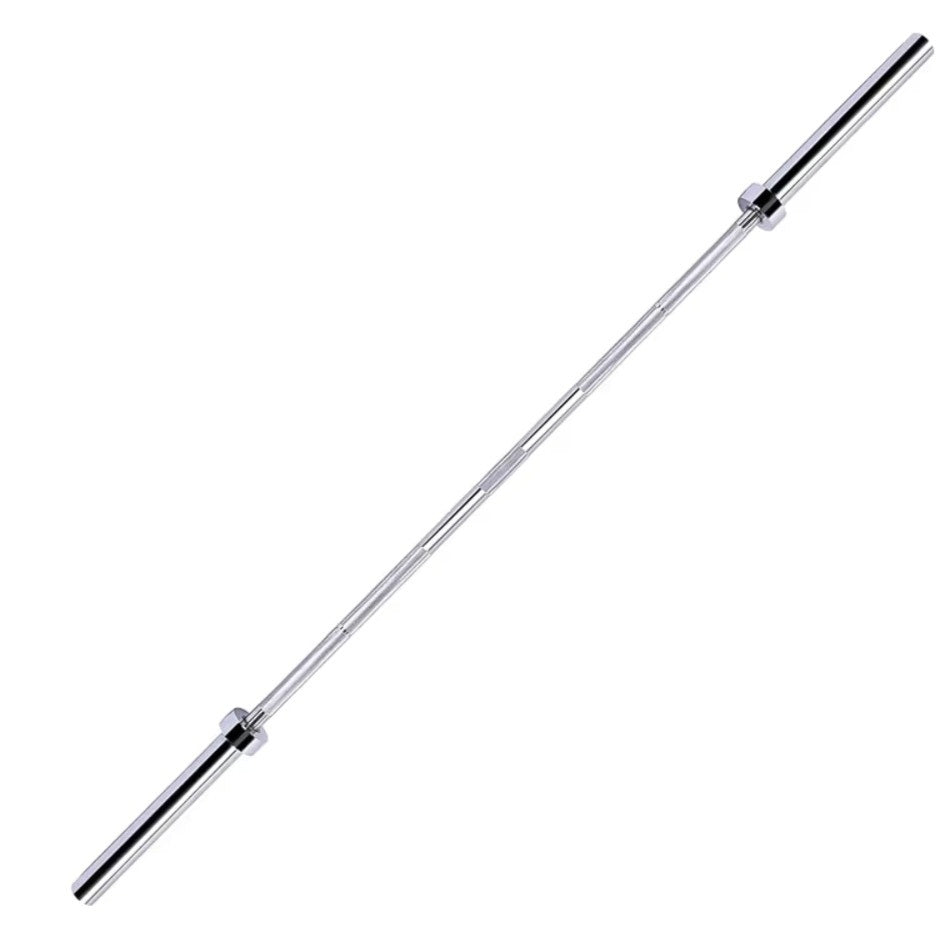 Fitvids 2 Inch Olympic Barbell Bar for Powerlifting & Weightlifting, 700 Pound Capacity, Multiple