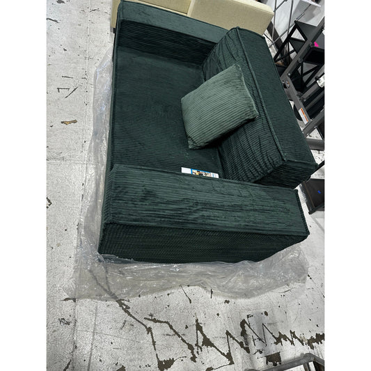 Compression sofa, love seat 64” L X 37” W