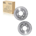 Rear Disc Brake Rotor Set 1 Pcs for Kia Forte5,Soul,Forte Koup 2010 2011 2012 2013