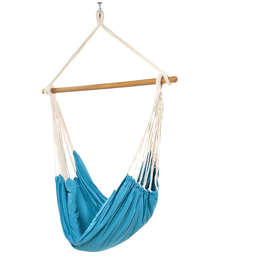 BalanceFrom Hammock Chair Hanging Rope Swing with 2 Seat Cushions Included, 300-Pound Capacity