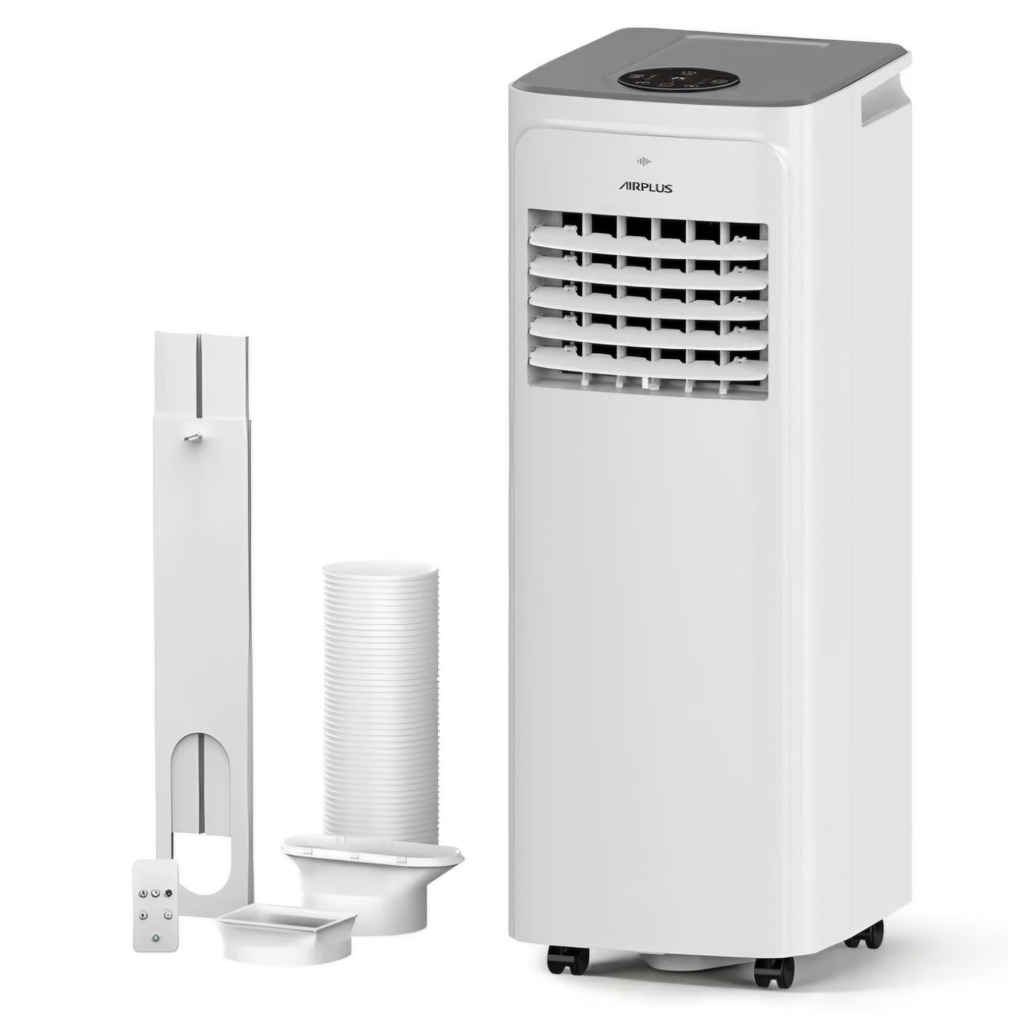 AIRPLUS 2026 Upgraded Portable Air Conditioner 12000 BTU with Heat, 4-in-1 AC Unit, Cooling