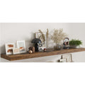 12 Inch Deep Floating Shelves, 67 Inch Long Extra Large Floating Shelves for Home & Office