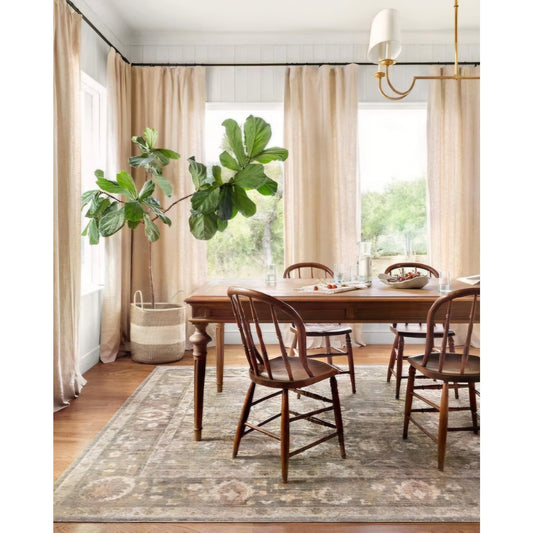 Loloi Chris Loves Julia Rosemarie Sage/Blush 5' x 7'-10" Area Rug