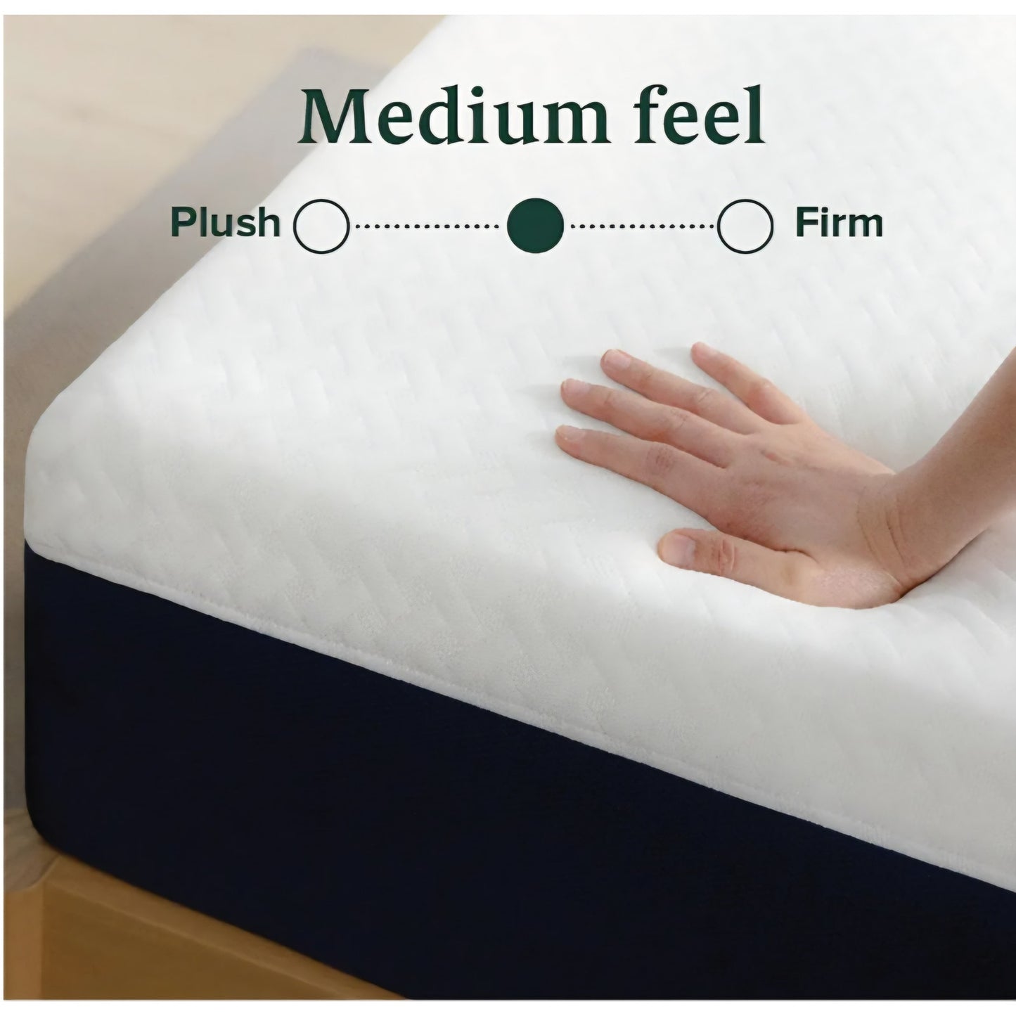 ZINUS 10 Inch King Cooling Comfort Hybrid Mattress [New Version], Fiberglass Free, Medium Firm Feel