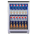 20" Under Counter Beverage Refrigerator with Reversible Glass Door Built-in/Freestanding, 3.2 Cu.Ft