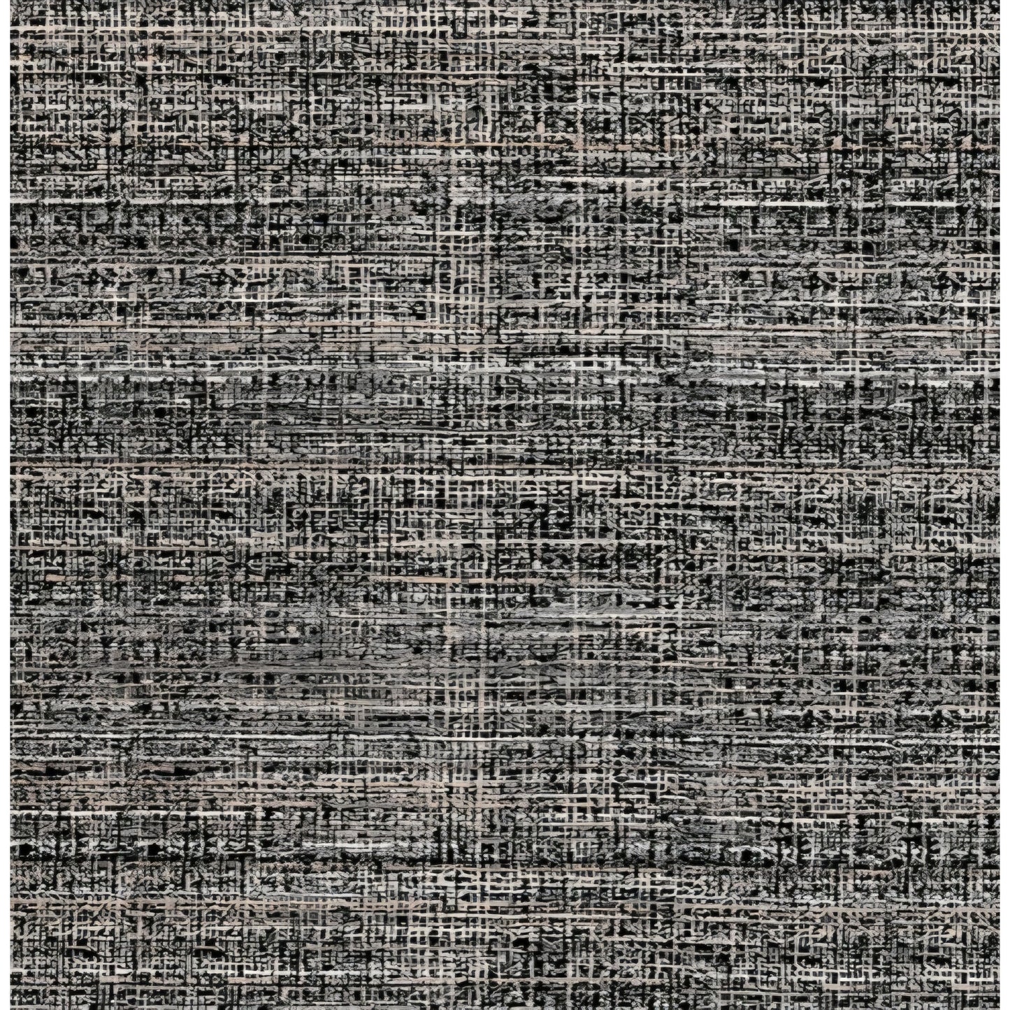 Garland Rug Rumba Indoor Floor Rug Area Rug Black/Earth Tones 12 Ft. X 12 Ft.