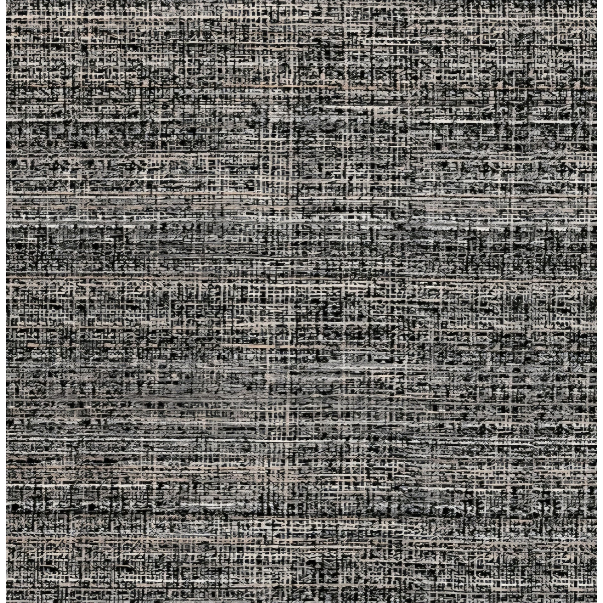 Garland Rug Rumba Indoor Floor Rug Area Rug Black/Earth Tones 12 Ft. X 12 Ft.