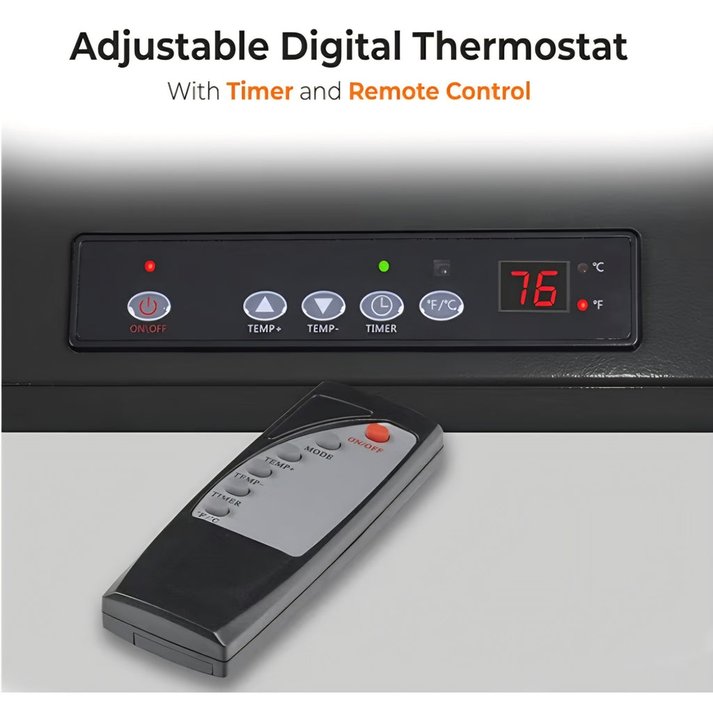 Comfort Zone 10,00W Hard-Wired Garage Heater – Industrial & Commercial Ceiling Mount