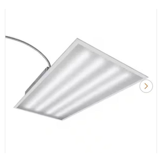 Metalux 2 ft. x 4 ft. 7717 Lumens Integrated LED Panel Light, 4000K 80 CRI