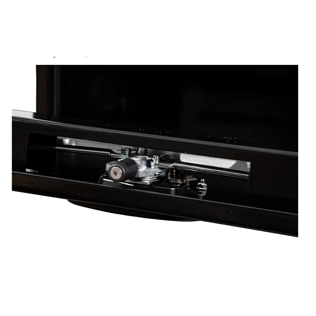 Truck Box with 3‑Point Compression Latch, 14 Ga Powder‑Coated 18x18x36