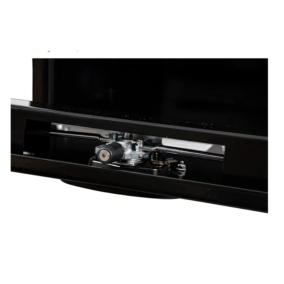 Truck Box with 3‑Point Compression Latch, 14 Ga Powder‑Coated 18x18x36