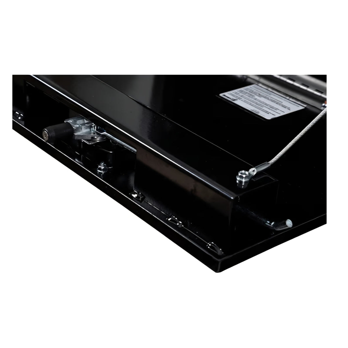 Truck Box with 3‑Point Compression Latch, 14 Ga Powder‑Coated 18x18x36