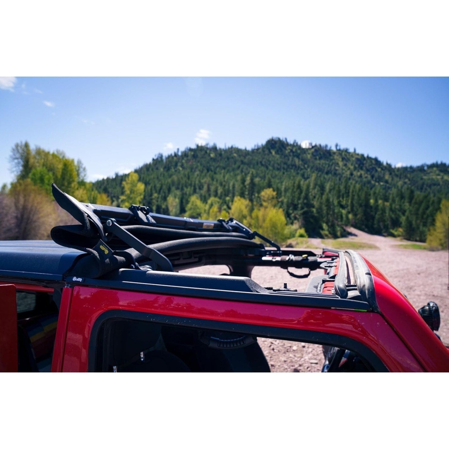 Bestop Sunrider for Hardtop - Jeep '20-Current Gladiator / '18-Current Wrangler JL (Black Diamond)