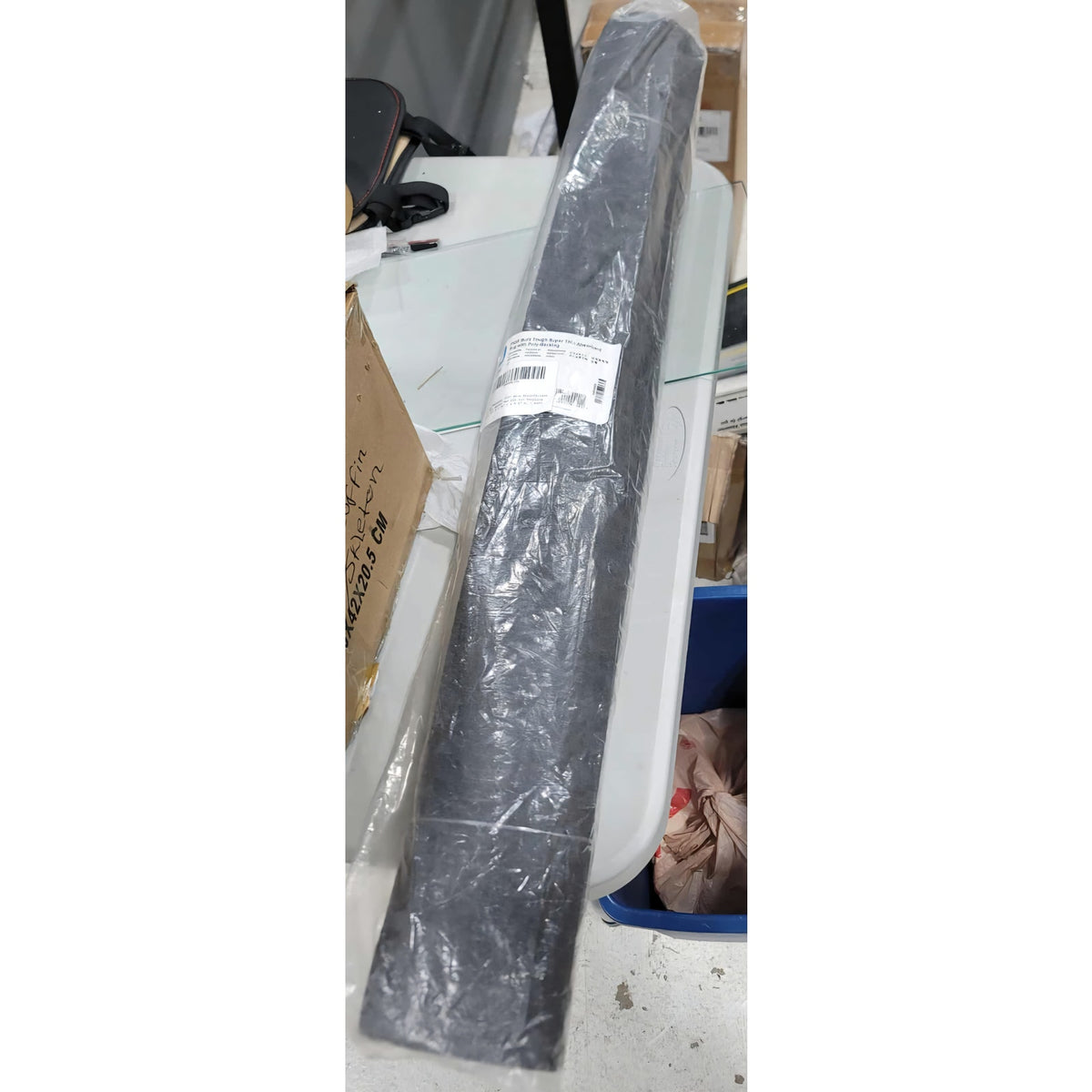 Super thin absorbent rug poly backing