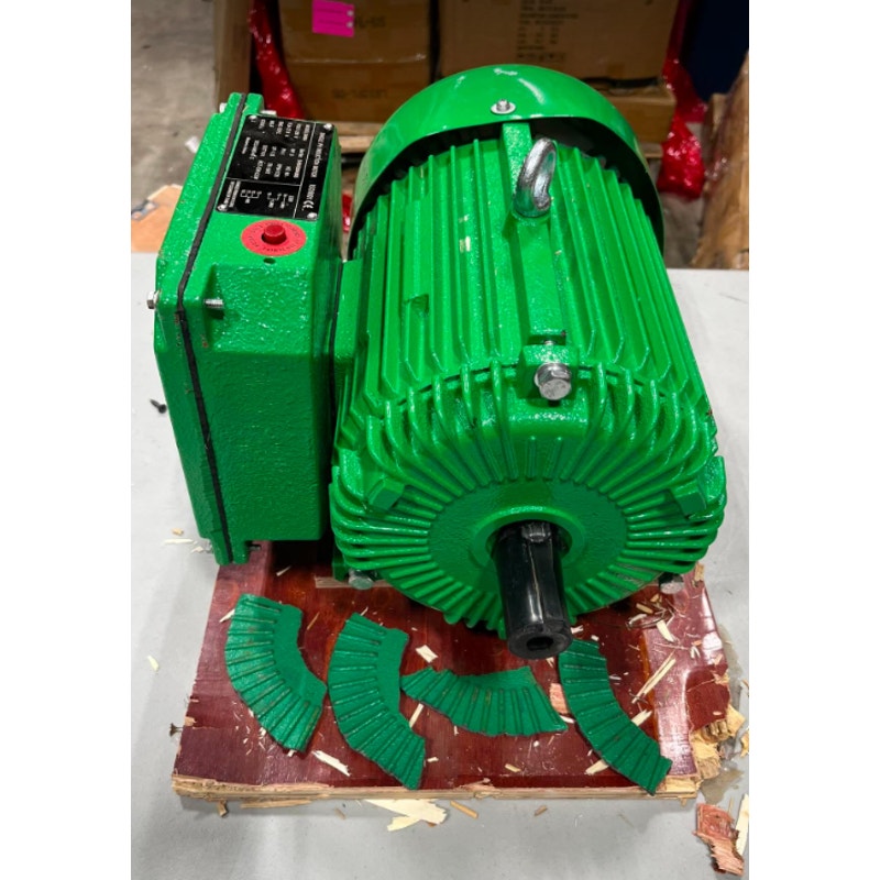 5 HP Farm Duty Cast Iron Electric Motor, 230V Single Phase, 1725 RPM, 184T Frame