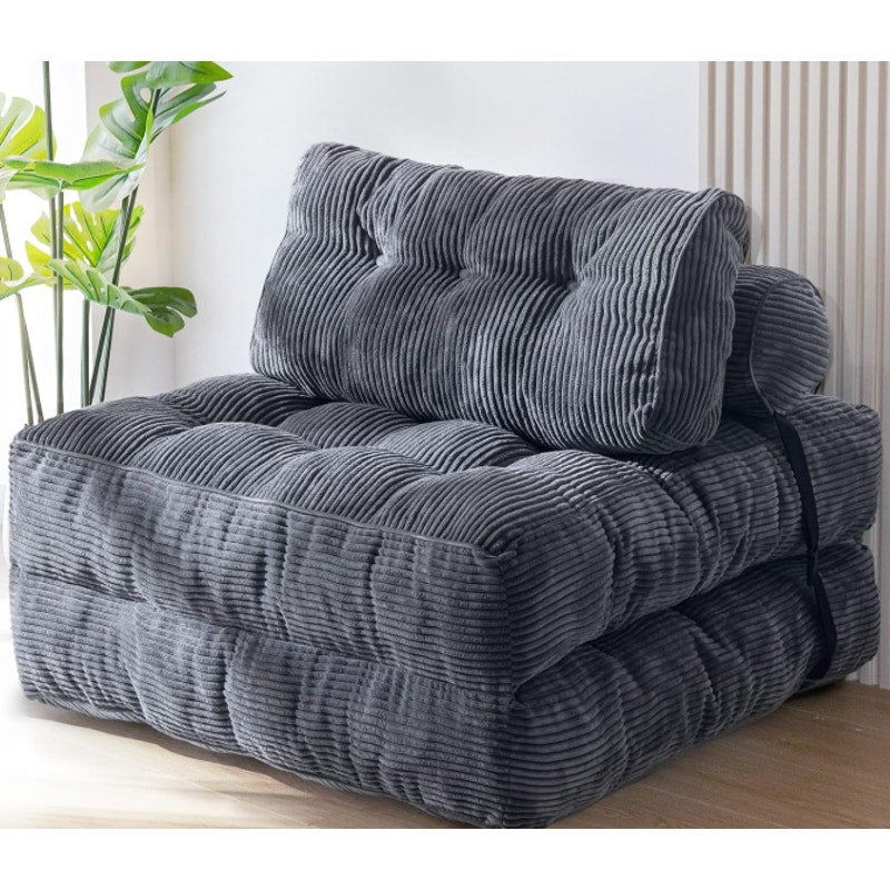 MAXYOYO Folding Sofa Bed, Convertible Chair Bed with Pillow