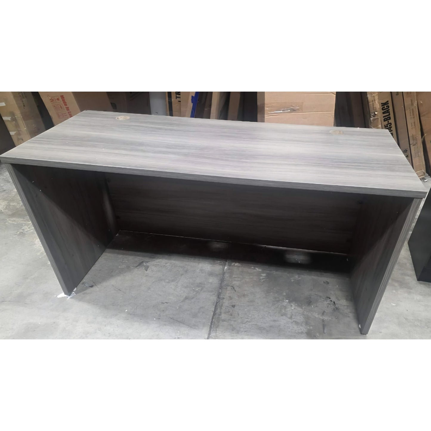 Bush Business Furniture Studio C 60W x 30D Office Desk in Platinum Gray