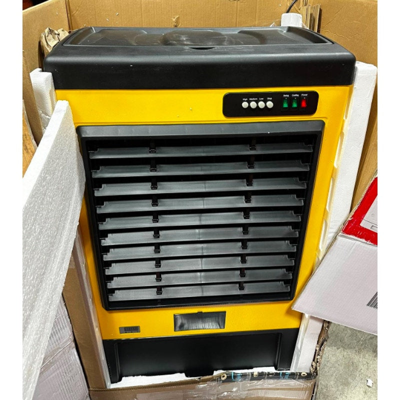 Uthfy 6500 CFM Swamp Cooler, 48IN Evaporative Air Cooler with 19 Gal Water Tank