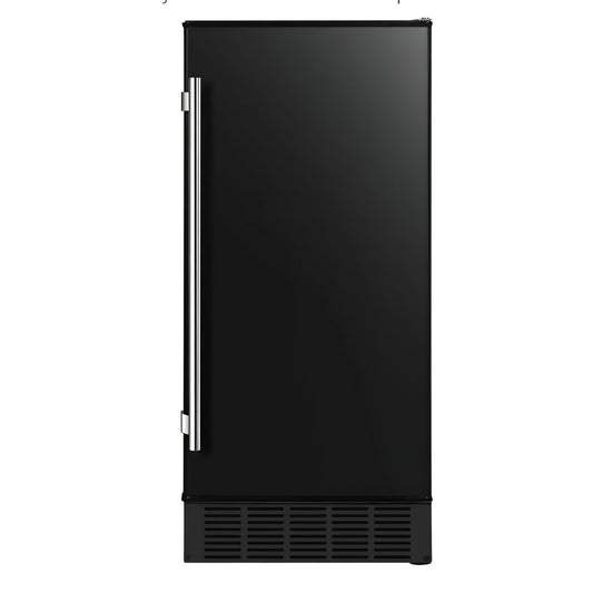 EdgeStar IB250BL 15 Inch Wide 20 Lb. Built-in Ice Maker with 25 Lbs. Daily Ice Production