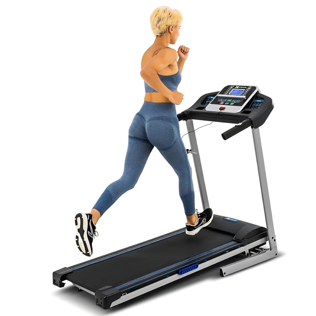Folding Smart Treadmill, Compact Design, 250+ LB Weight Capacity, Powerful Motor