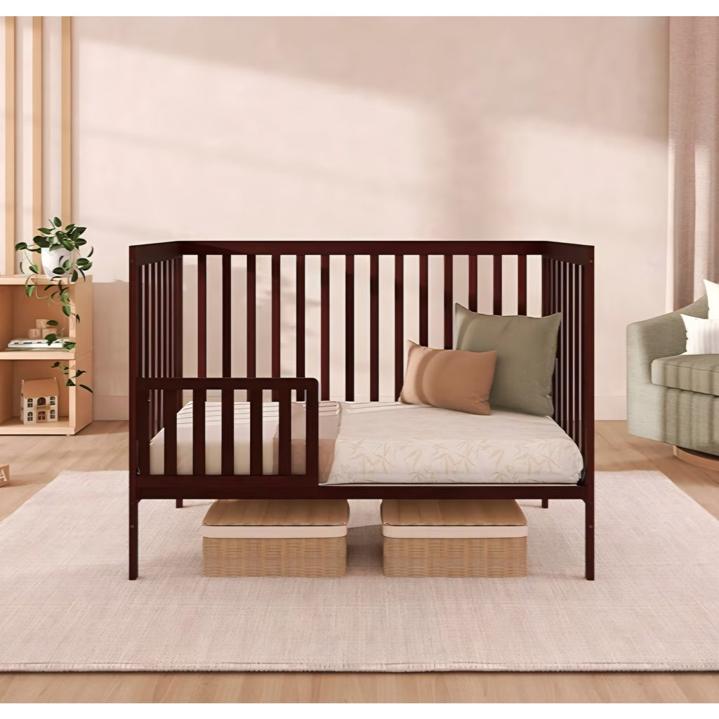Dream On Me Synergy 5-in-1 Convertible Full-Size Baby Crib with Toddler