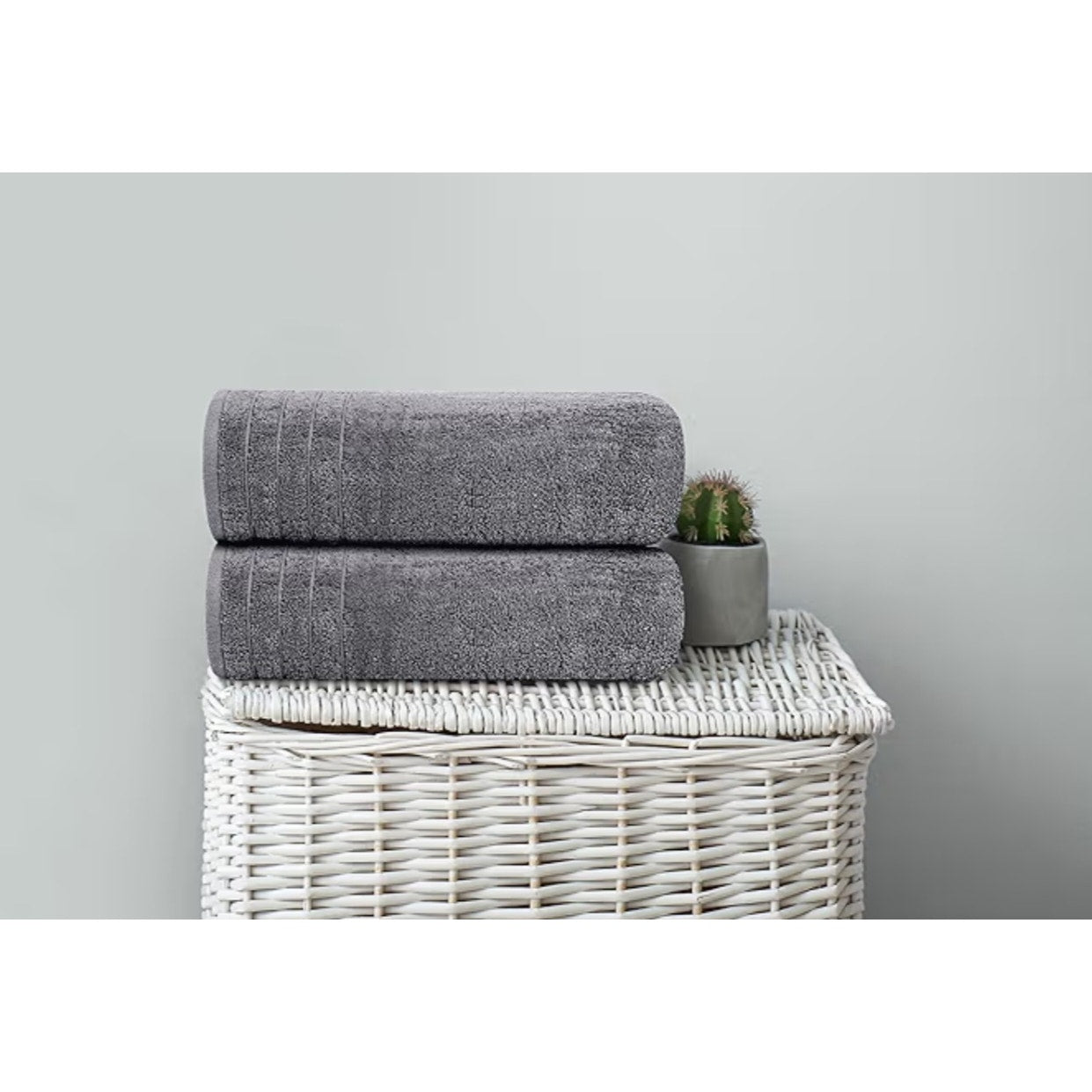 Tens Towels Pack of 4 Extra Large Bath Towels 30 x 60 Inches, 100% Cotton, Larger & Lighter Weight,