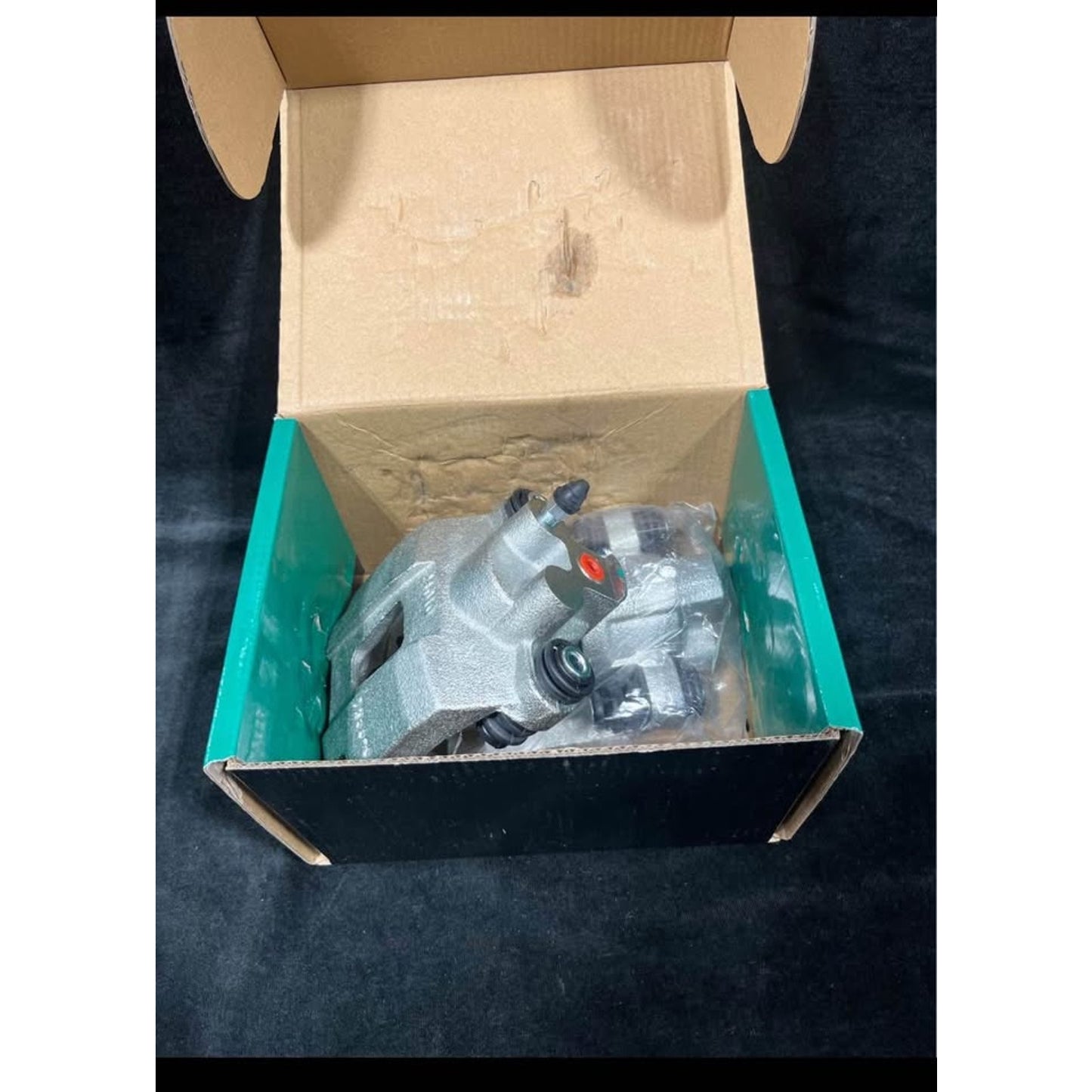 Rear Passenger Side Brake Caliper Assembly with 1 Piston Replacement for Chevrolet Silverado Tahoe G