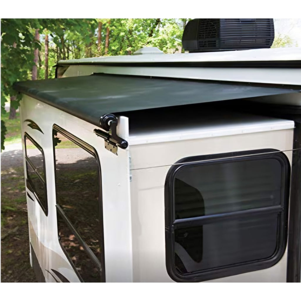 Solera Black Slide Topper Awning - 13' (12'7" Fabric)