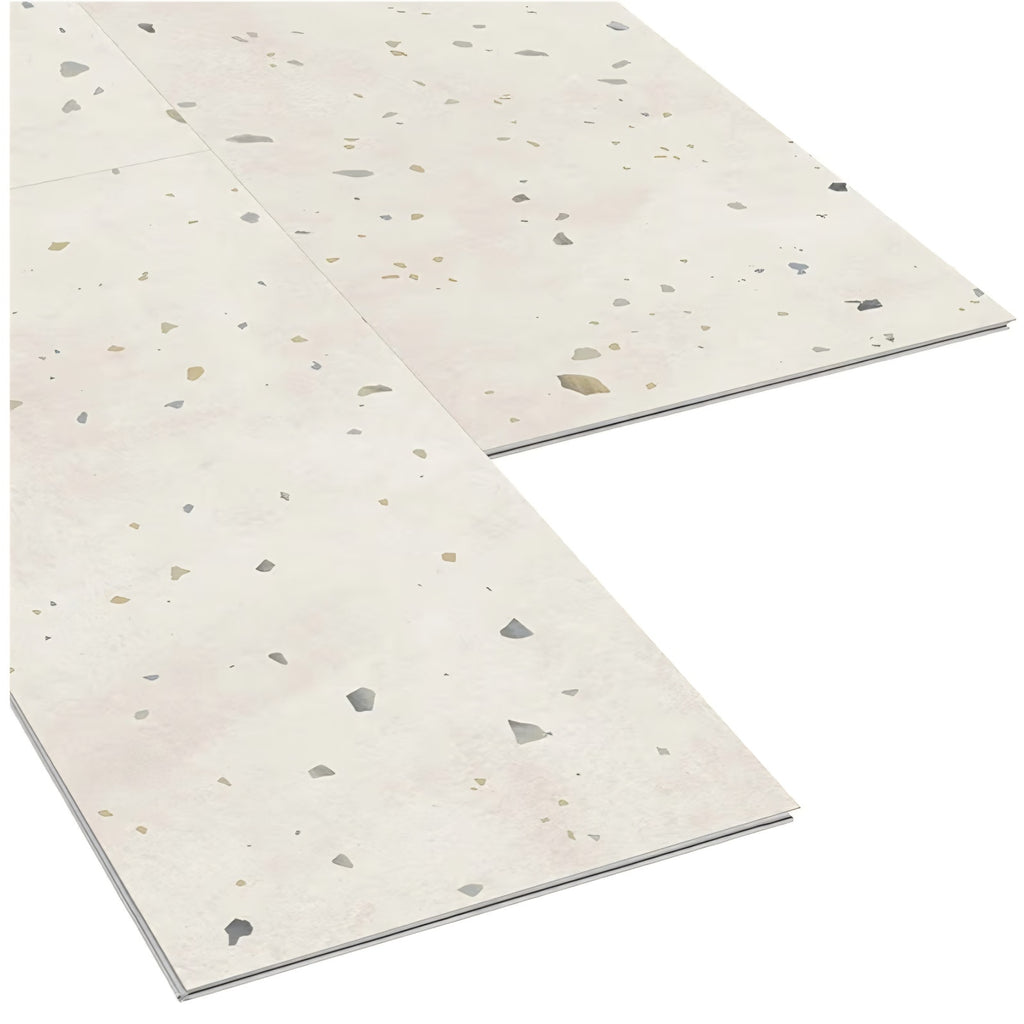 Allure Luxury Vinyl Tile Flooring, 22 Mil Wear Layer, Perfect Parfait Terrazzo 12" x 24", 6.5 mm