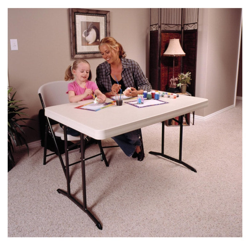 Lifetime 80568 48" x 30" Wide Folding Utility Table