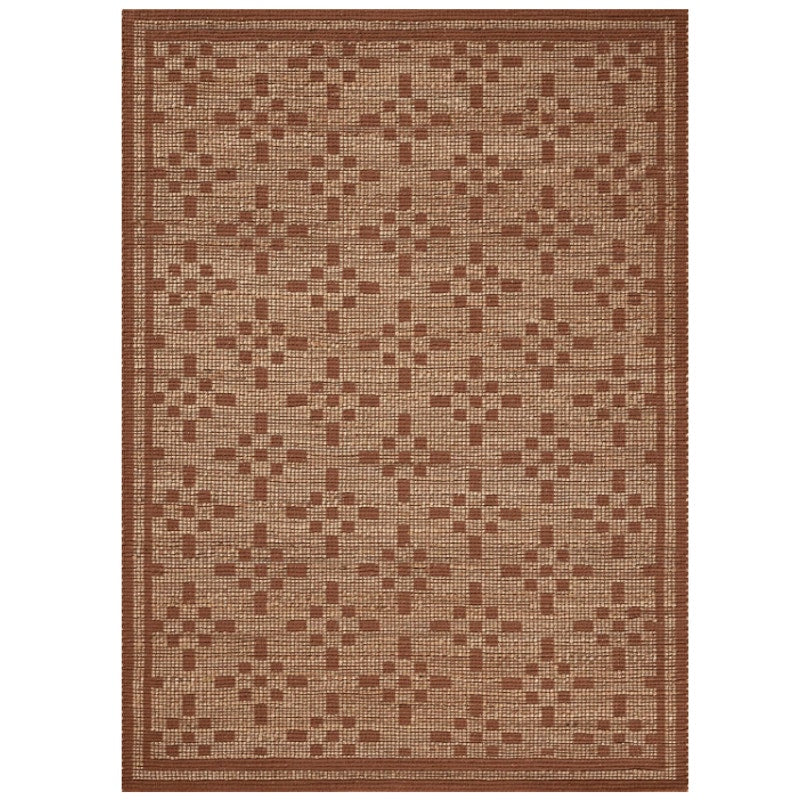 Loloi Chris Loves Julia Judy Natural / Spice 5'-0" x 7'-6" Area Rug