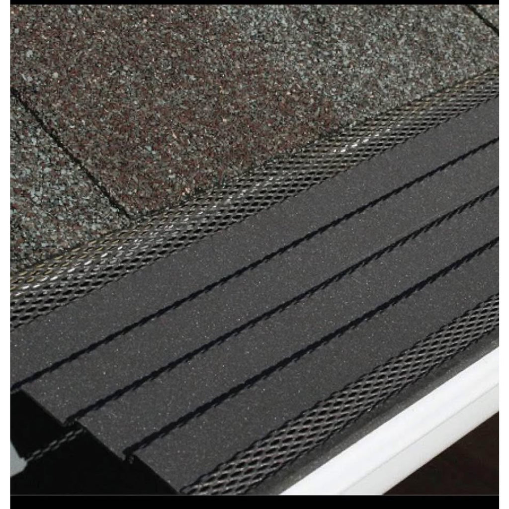 Amerimax Home Products 638010 Hoover Dam Gutter Guard, Dark Gray, 10 Count (Pack of 1)
