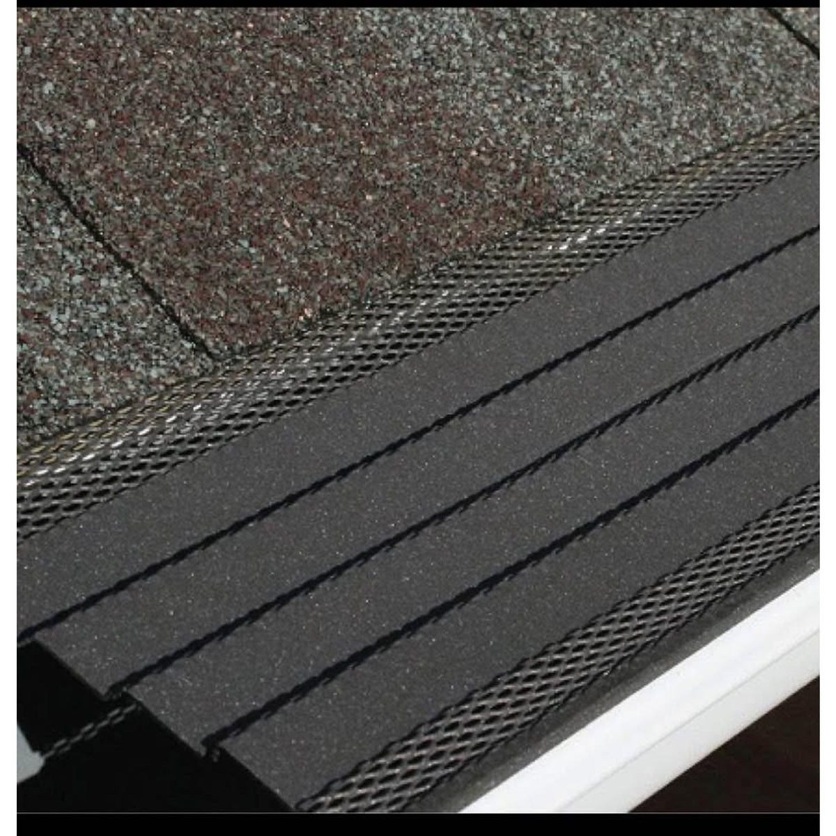 Amerimax Home Products 638010 Hoover Dam Gutter Guard, Dark Gray, 10 Count (Pack of 1)