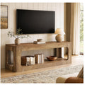 Tribesigns 63-Inch TV Stand, Farmhouse Entertainment Center for 55/60/65/75-Inch TVs