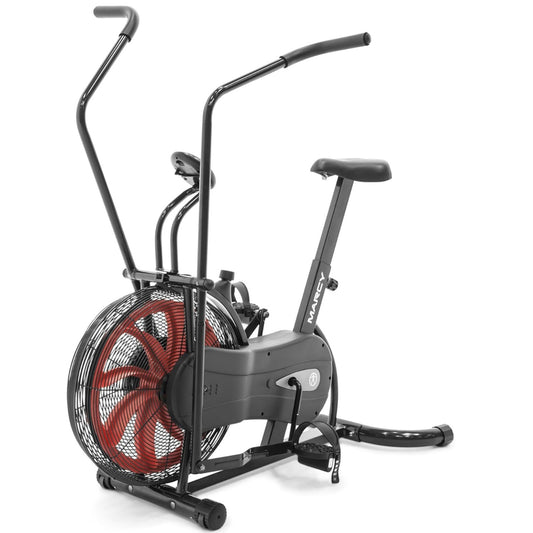 Marcy Air-Resistance Exercise Fan Bike With Dual Acction Handlebars